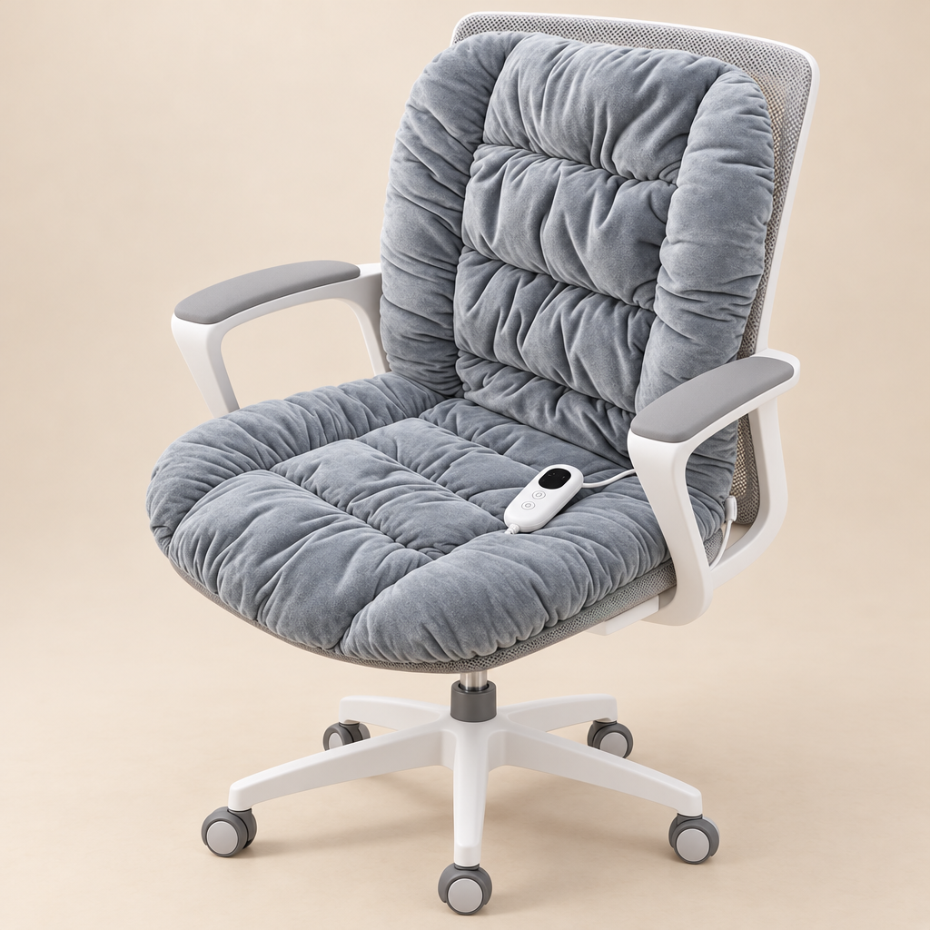Headted Office Chair pad